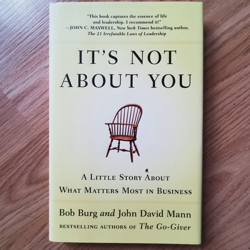 It's Not About You Book
